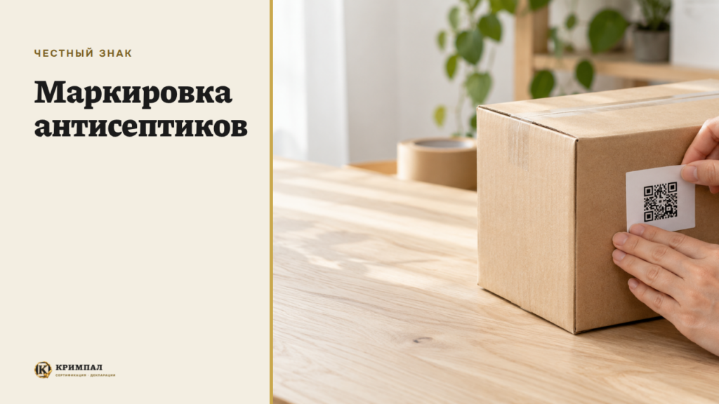 Маркировка антисептиков в «Честном знаке»
