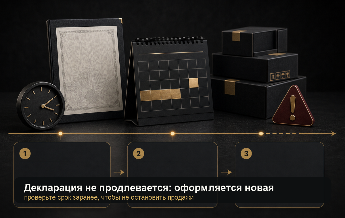 декларация соответствия срок действия и переоформление