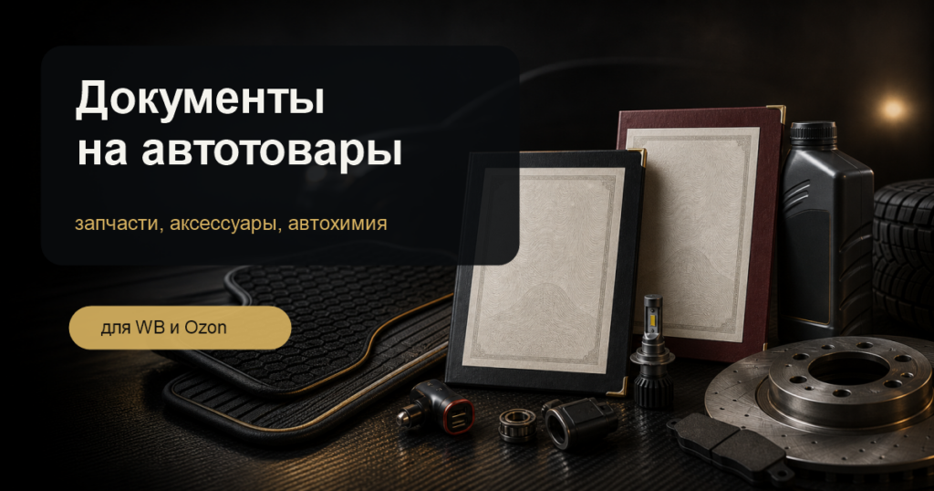 документы на автотовары для WB и Ozon