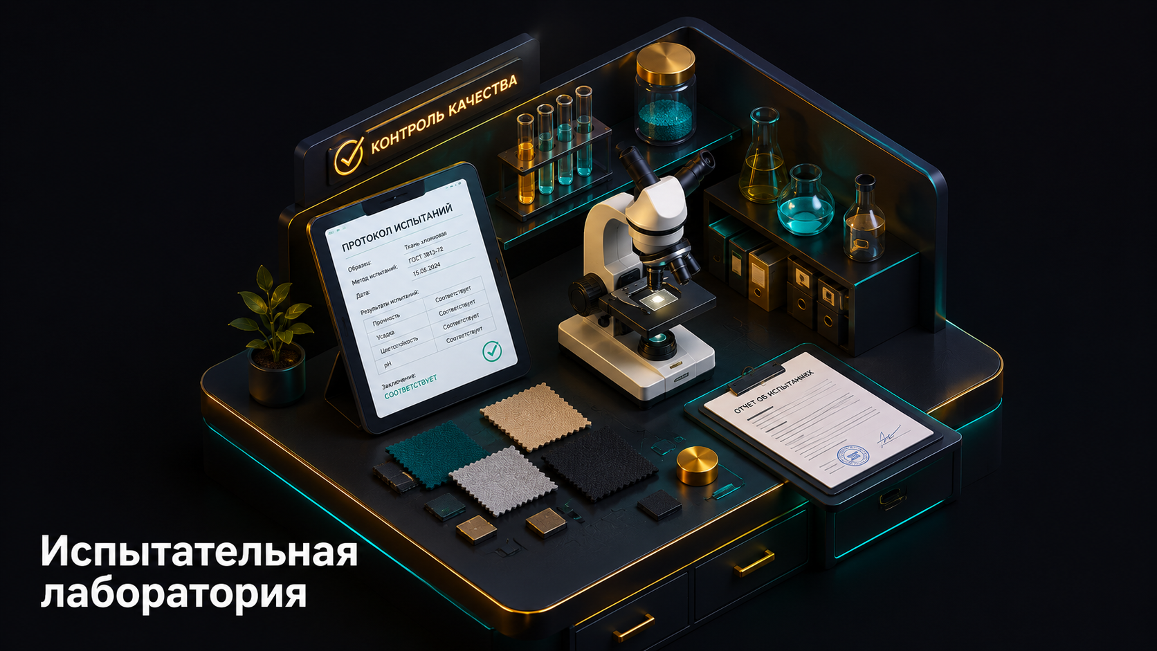 Испытательная лаборатория для сертификации одежды