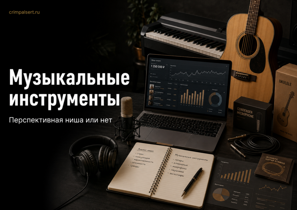 Музыкальные инструменты перед учебным сезоном: стоит ли заходить в эту нишу на Wildberries
