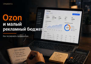 Ozon убрал минимальный рекламный бюджет 14 000 ₽: как теперь тестировать продвижение с небольшими деньгами