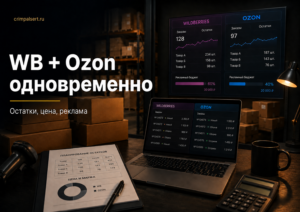 Продавать одновременно на WB и Ozon: как делить остатки, цену и рекламный бюджет