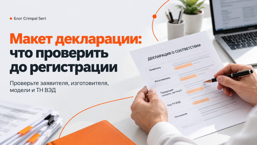 Вам прислали макет декларации на согласование: что проверить до регистрации, пока ещё не поздно